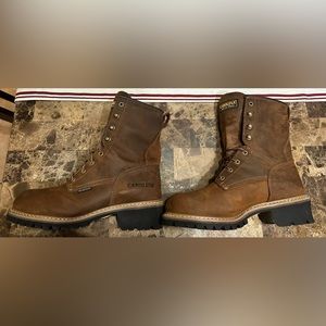 Carolina Men's 8" Waterproof Steel Toe Logger